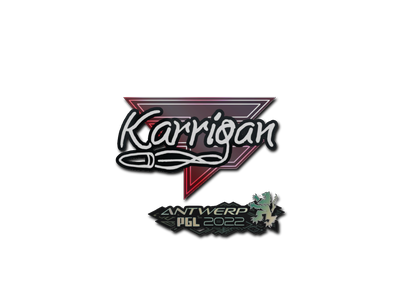 Sticker | karrigan | Antwerp 2022