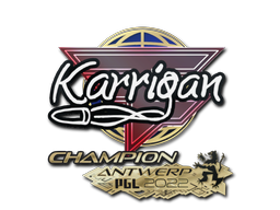 Sticker | karrigan (Champion) | Antwerp 2022