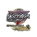 Sticker | karrigan (Champion) | Antwerp 2022