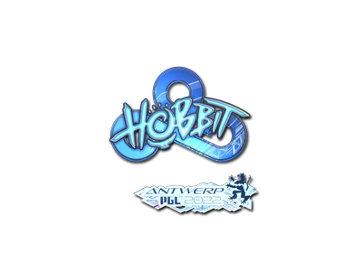 Autocolante | Hobbit (Holo) | Antuérpia 2022