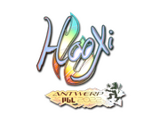 Sticker | HooXi (Holo) | Antwerp 2022