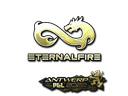 Sticker | Eternal Fire (Gold) | Antwerp 2022
