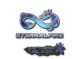 Adesivo | Eternal Fire (Holográfico) | Antuérpia 2022