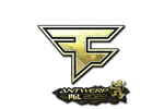 Sticker | FaZe Clan (Gold) | Antwerp 2022