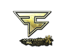 Sticker | FaZe Clan (Gold) | Antwerp 2022