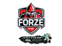 Наклейка | forZe eSports (Glitter) | Antwerp 2022