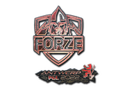 Наклейка | forZe eSports (голографическая) | Антверпен 2022