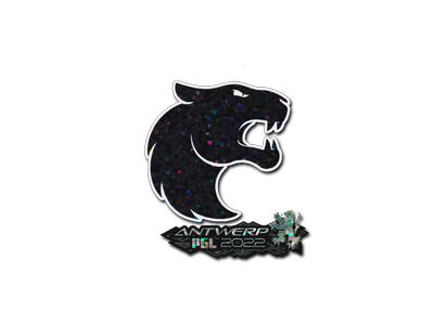 Autocolante | FURIA (Glitter) | Antuérpia 2022
