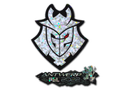 Sticker | G2 Esports (Glitter) | Antwerp 2022