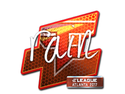 Sticker | rain (Foil) | Atlanta 2017