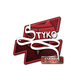 Наклейки атланта 2017. Атланта 2017 наклейка. Наклейка ELEAGUE Atlanta 2017. STYKO Бостон 2018. Sticker | STYKO | London 2018.