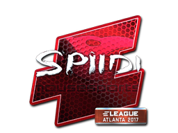 Наліпка | Spiidi (лискуча) | Атланта 2017