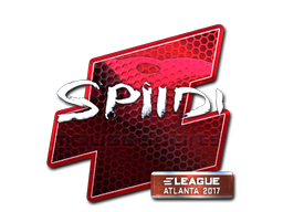 Pegatina | Spiidi (reflectante) | Atlanta 2017