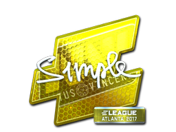 s1mple (Foil) | Atlanta 2017