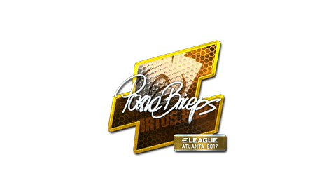 Sticker | pashaBiceps (Foil) | Atlanta 2017