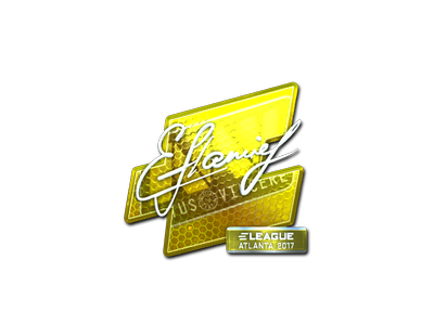 Sticker | flamie (Foil) | Atlanta 2017
