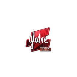 Sticker | gla1ve (Foil) | Atlanta 2017