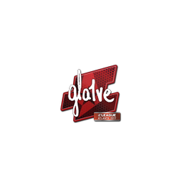 free csgo skin Sticker | gla1ve | Atlanta 2017