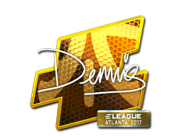 Sticker | dennis (Foil) | Atlanta 2017