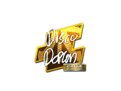 Aufkleber | disco doplan (Glanz) | Atlanta 2017