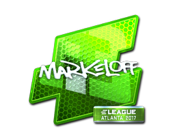 Autocolante | markeloff (Foil) | Atlanta 2017