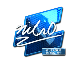 Sticker | nitr0 (Foil) | Atlanta 2017 image