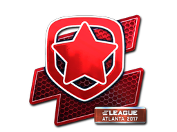 Наліпка | Gambit Gaming (лискуча) | Атланта 2017