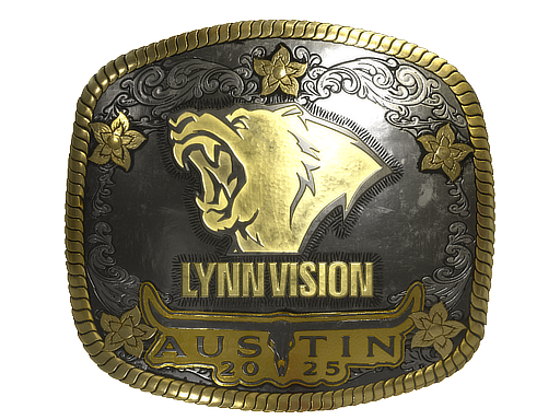 Lynn Vision (Gold) | Austin 2025 Sticker