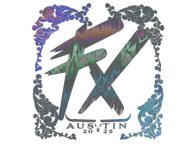 Sticker | Fluxo (Holo) | Austin 2025