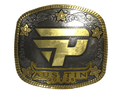 Aufkleber | paiN Gaming (Gold) | Austin 2025