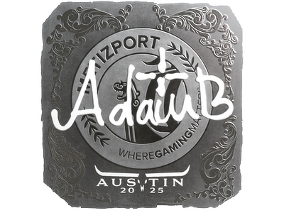 Sticker | adamb (Foil) | Austin 2025