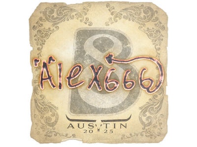 Naklejka | alex666 | Austin 2025