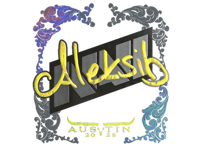 Sticker | Aleksib (Holo) | Austin 2025