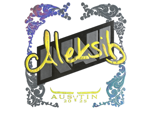 Sticker | Aleksib (Holo) | Austin 2025