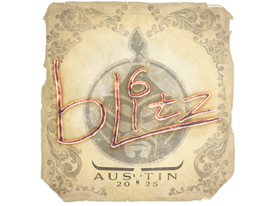 Sticker | bLitz | Austin 2025