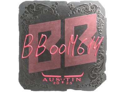 Sticker | Boombl4 (Foil) | Austin 2025