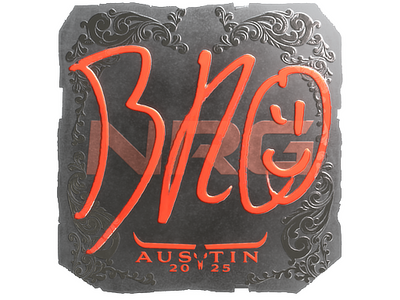 Sticker | br0 (Foil) | Austin 2025