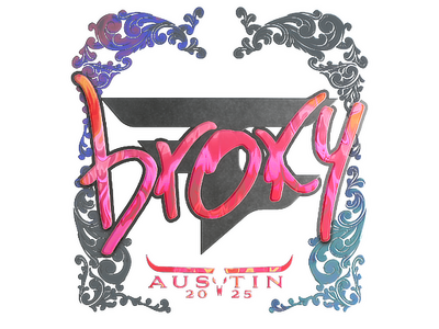 Sticker | broky (Holo) | Austin 2025