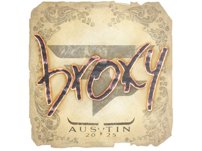 Sticker | broky | Austin 2025