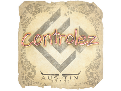 Sticker | controlez | Austin 2025