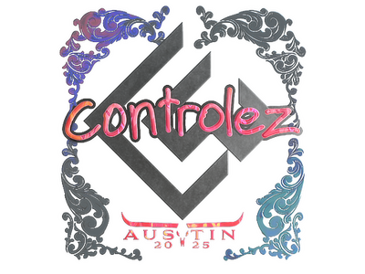 Sticker | controlez (Holo) | Austin 2025