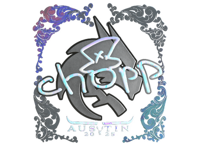 Sticker | chopper (Holo) | Austin 2025