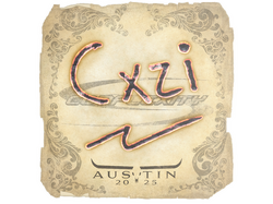 Sticker | Cxzi | Austin 2025