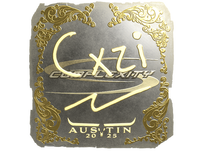Sticker | Cxzi (Gold) | Austin 2025