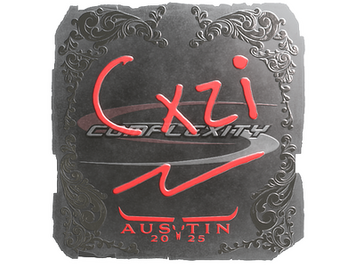 Sticker | Cxzi (Foil) | Austin 2025