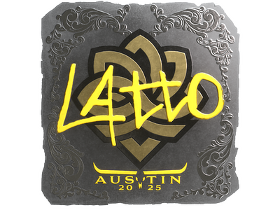 Sticker | latto (Foil) | Austin 2025