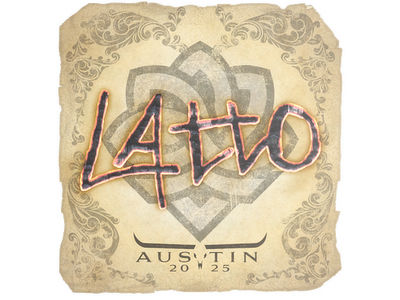 Sticker | latto | Austin 2025