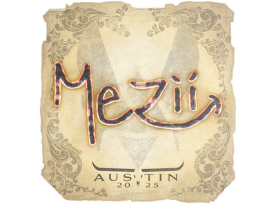 Sticker | mezii | Austin 2025
