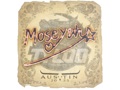 Sticker | Moseyuh | Austin 2025