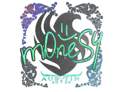 Sticker | m0NESY (Holo) | Austin 2025